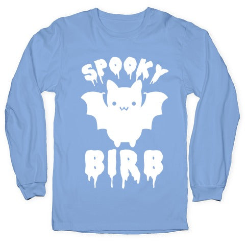 Spooky Birb Bat Longsleeve Tee
