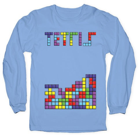 Tetris: Best Game Of All TIme Longsleeve Tee