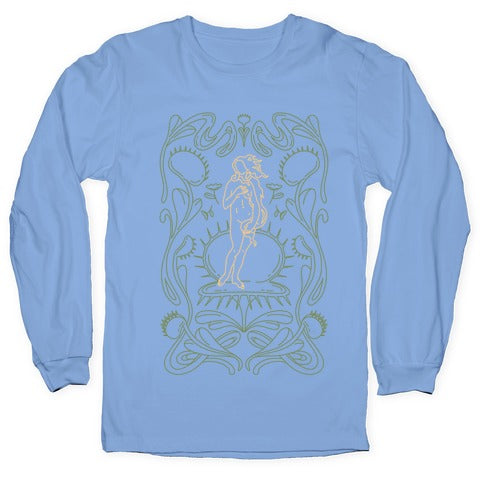 The Birth of Venus Fly Trap Longsleeve Tee