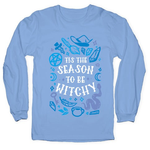 Tis The Season To Be Witchy Longsleeve Tee