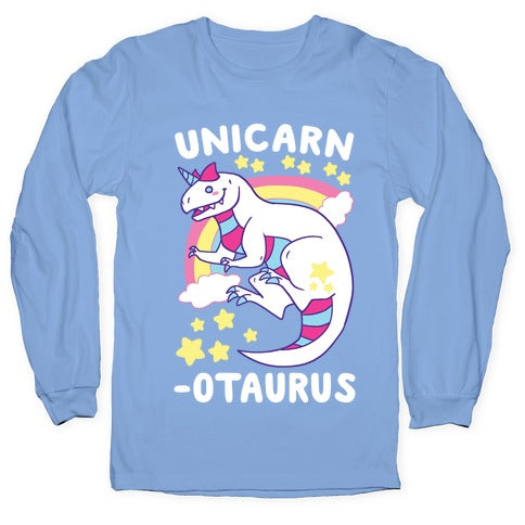 Unicarnotaurus - Unicorn Carnotaurus Longsleeve Tee
