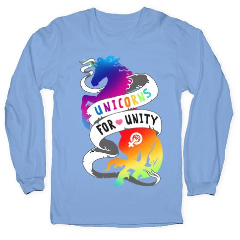 Unicorns For Unity Longsleeve Tee