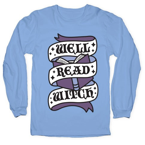 Well Read Witch Longsleeve Tee