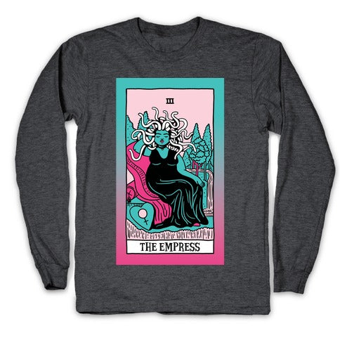 Creepy Cute Tarots: The Empress Medusa Longsleeve Tee