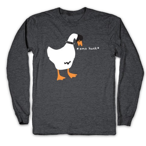 Emo Honk Goose Longsleeve Tee