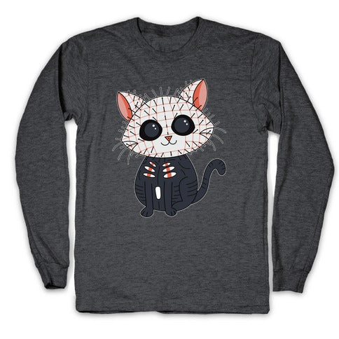 Hellraiser Pinhead Kitten Longsleeve Tee