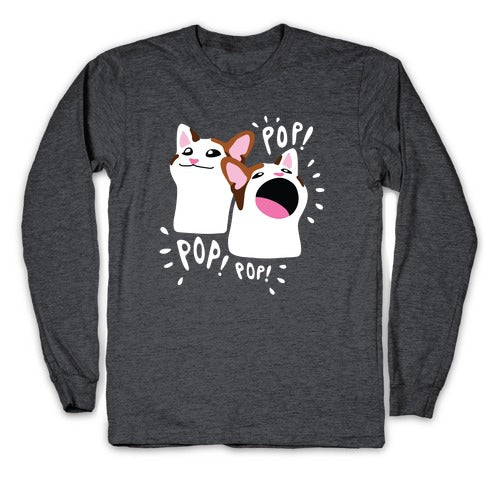 Pop Cat Longsleeve Tee