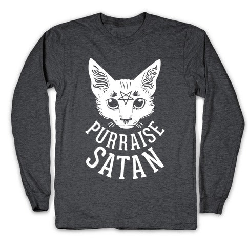 Purraise Satan Longsleeve Tee