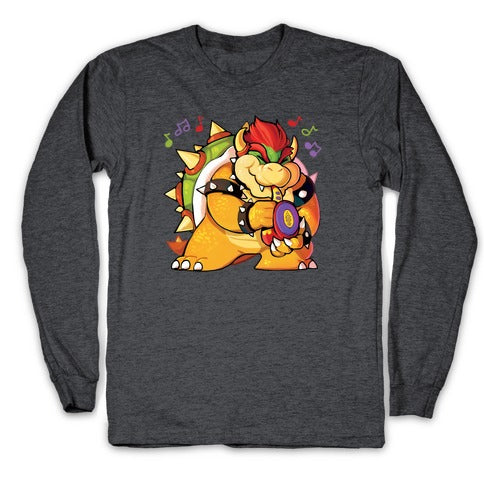 Sax-a-boom bowser Longsleeve Tee