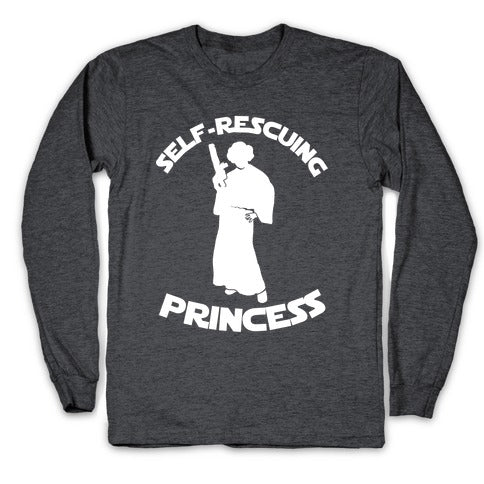 Self-Rescuing Princess Longsleeve Tee