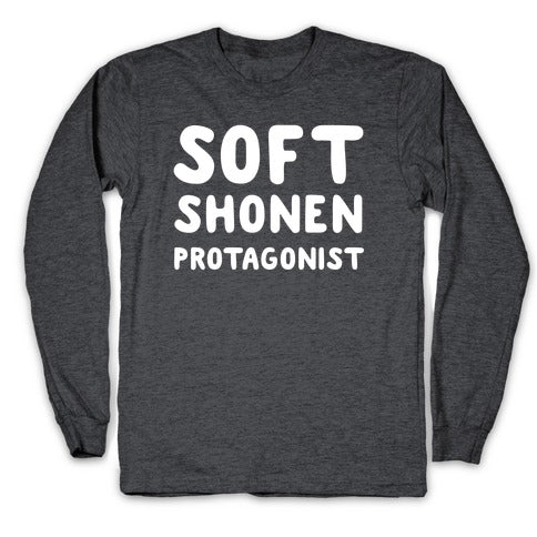 Soft Shonen Protagonist  Longsleeve Tee