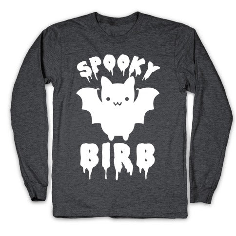 Spooky Birb Bat Longsleeve Tee