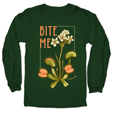 Bite Me Venus Flytrap Longsleeve Tee