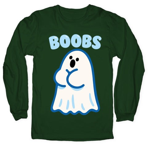 Boobs Ghost Longsleeve Tee