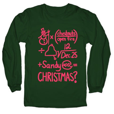 Christmas Equation Longsleeve Tee