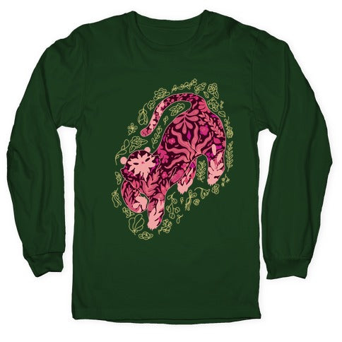 Floral Tiger Longsleeve Tee