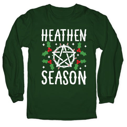 Heathen Season Christmas Longsleeve Tee