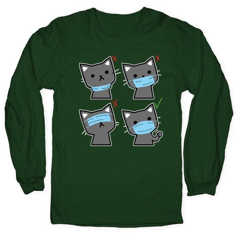 How To Wear A Mask Longsleeve Tee