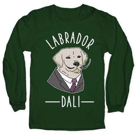 Labrador Dali  Longsleeve Tee