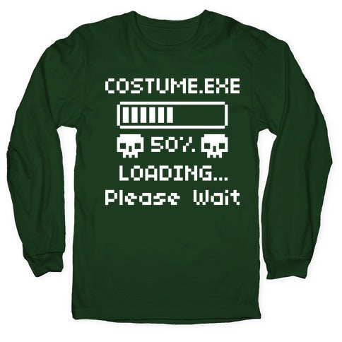 Loading Costume.exe Please Wait Longsleeve Tee