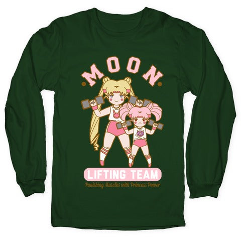 Moon Lifting Team Parody Longsleeve Tee