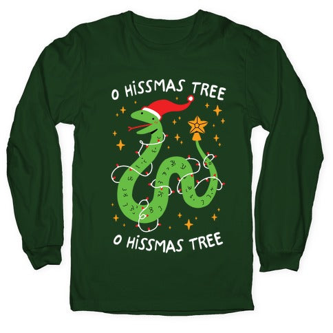 O Hissmas Tree Longsleeve Tee