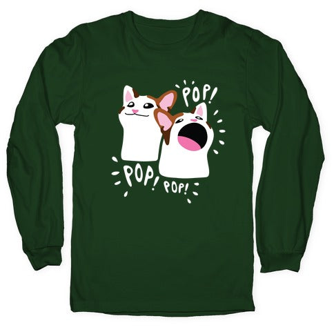 Pop Cat Longsleeve Tee