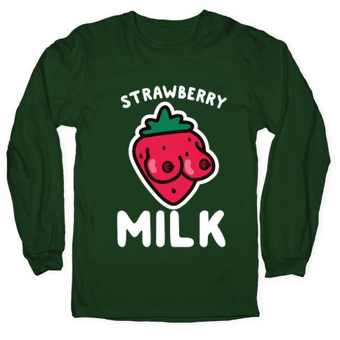 Strawberry Milk Longsleeve Tee