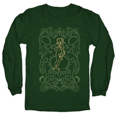 The Birth of Venus Fly Trap Longsleeve Tee