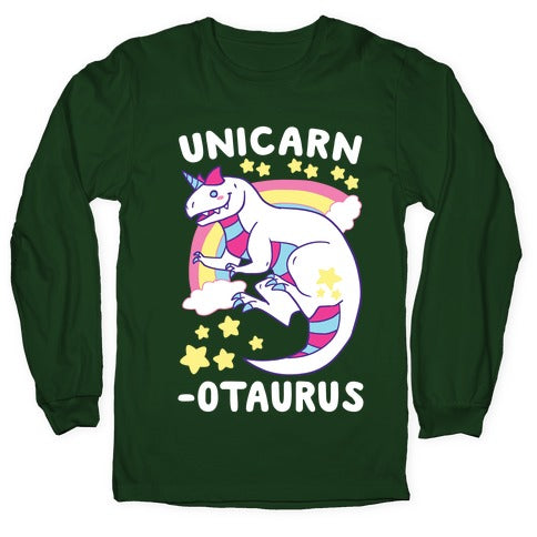 Unicarnotaurus - Unicorn Carnotaurus Longsleeve Tee