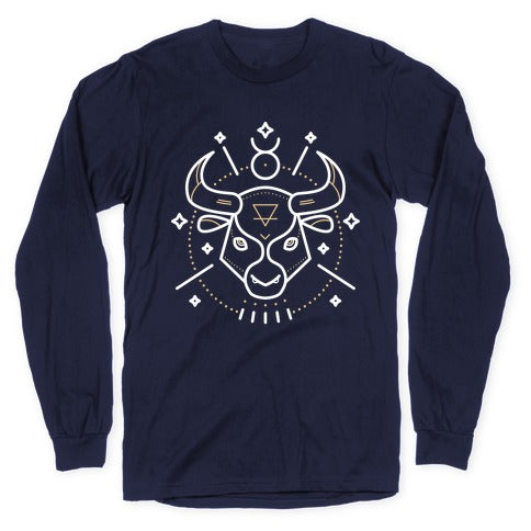Astrology Taurus Bull Longsleeve Tee
