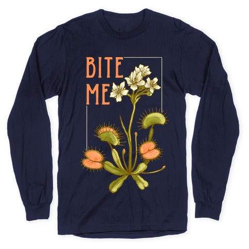 Bite Me Venus Flytrap Longsleeve Tee