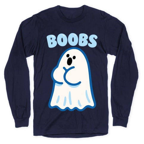 Boobs Ghost Longsleeve Tee
