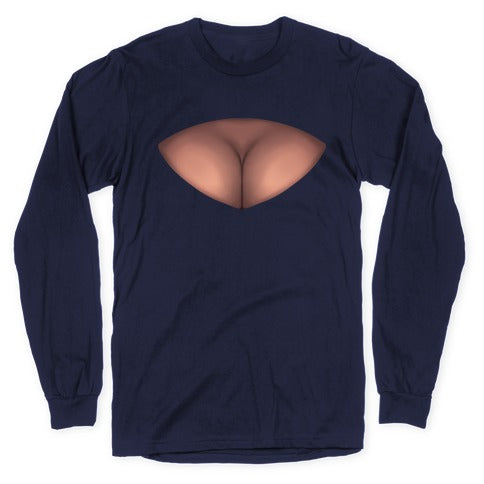 Cleavage Window Longsleeve Tee