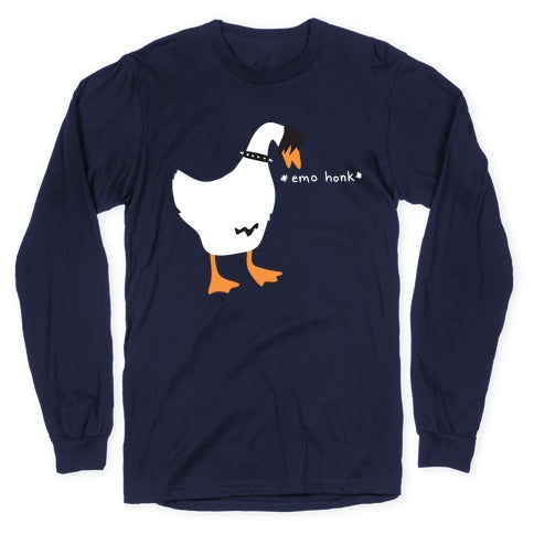 Emo Honk Goose Longsleeve Tee