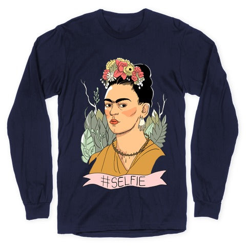 Frida #Selfie Longsleeve Tee