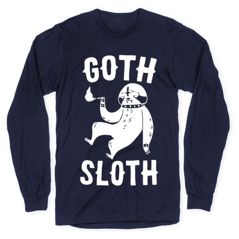 Goth Sloth Longsleeve Tee
