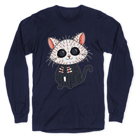 Hellraiser Pinhead Kitten Longsleeve Tee