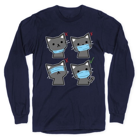 How To Wear A Mask Longsleeve Tee