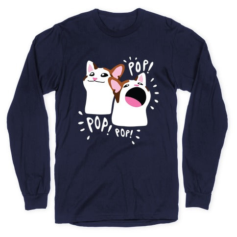 Pop Cat Longsleeve Tee