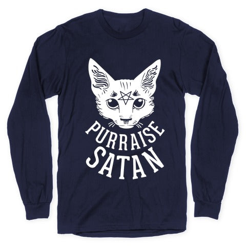 Purraise Satan Longsleeve Tee