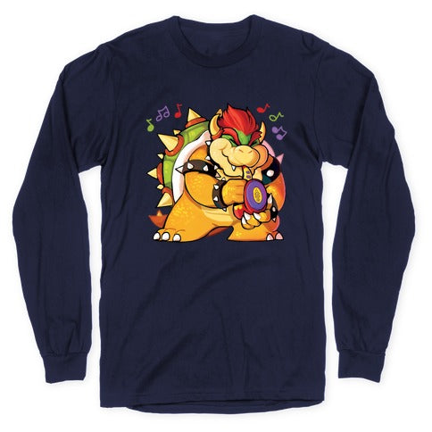 Sax-a-boom bowser Longsleeve Tee