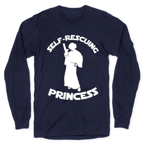 Self-Rescuing Princess Longsleeve Tee