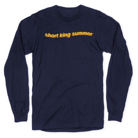Short King Summer Subtitle Longsleeve Tee