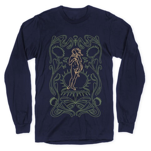 The Birth of Venus Fly Trap Longsleeve Tee
