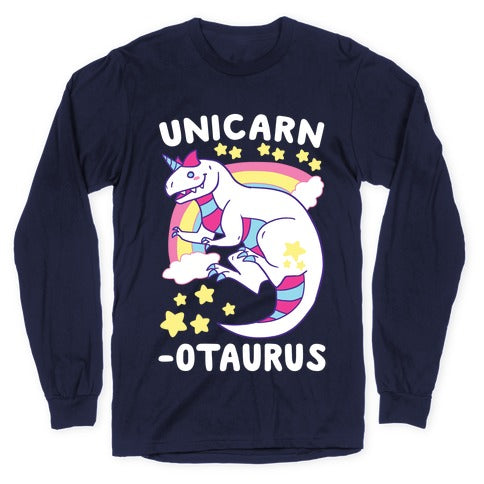 Unicarnotaurus - Unicorn Carnotaurus Longsleeve Tee