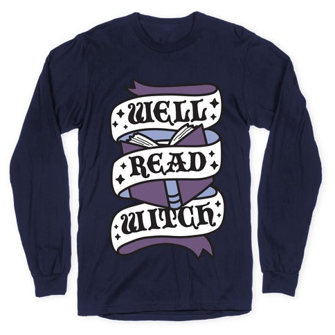 Well Read Witch Longsleeve Tee