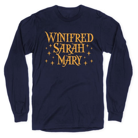 Winifred Sarah Mary - Witch Coven Longsleeve Tee