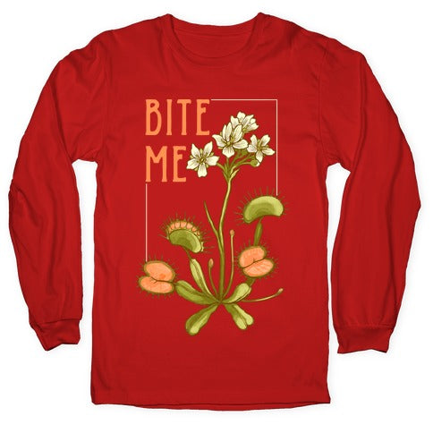 Bite Me Venus Flytrap Longsleeve Tee