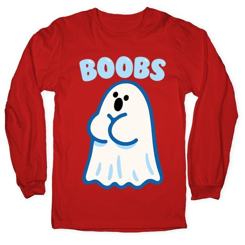 Boobs Ghost Longsleeve Tee